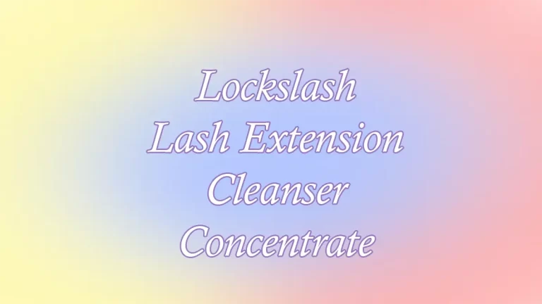 Lockslash Lash Extension Cleanser Concentrate